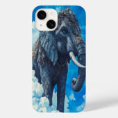 Coques Case-Mate iPhone 🐘 Éléphant céleste (Verso)