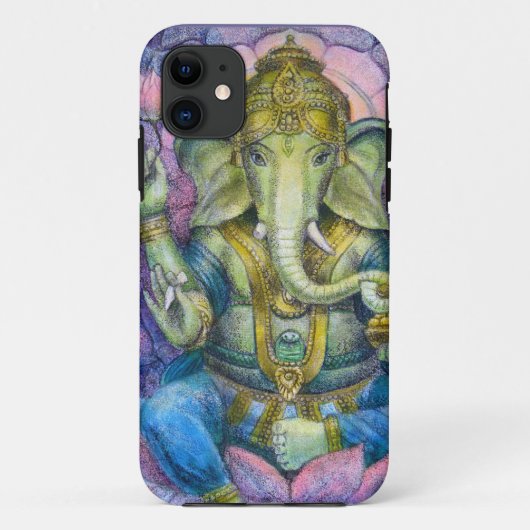 Coques Case-Mate iPhone éléphant chanceux Bouddha de Ganesha de cas de (Dos)