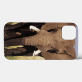 Coques Case-Mate iPhone Eléphant de Bush en Afrique (Verso (horizontal))