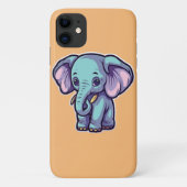 COQUES Case-Mate iPhone ÉLÉPHANT DE CARTOON (Dos)