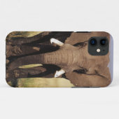 Coques Case-Mate iPhone Éléphant de savane d'Afrique (Dos (Horizontal))