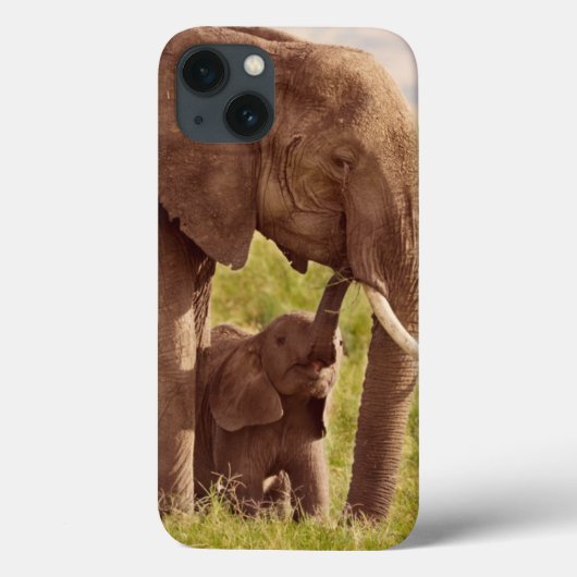 Coques Case-Mate iPhone Éléphant et bébé des images | de Getty (Verso)