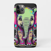 Coques Case-Mate iPhone Eléphant mignon assis illustration numérique (Dos)