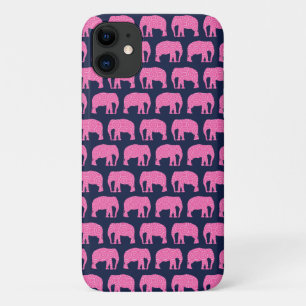 Case-Mate iPhone Case Eléphant mignon Motif rose bleu
