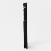 Coques Case-Mate iPhone Éléphant noir tribal (Dos/Gauche)