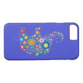 Coques Case-Mate iPhone Éléphant sur le rouge (Dos (Horizontal))