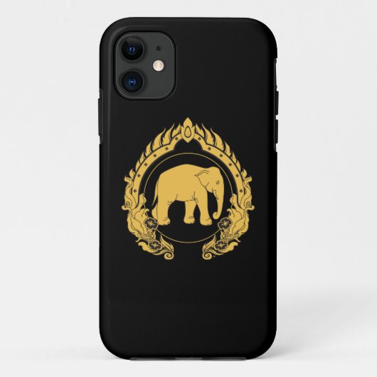 Coques Case-Mate iPhone Éléphant thaïlandais (Dos)