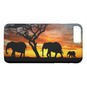 Coques Case-Mate iPhone Éléphants (Dos (Horizontal))