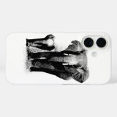 Coques Case-Mate iPhone Eléphants (Verso (horizontal))