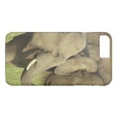 Coques Case-Mate iPhone Éléphants asiatiques indiens (Dos (Horizontal))