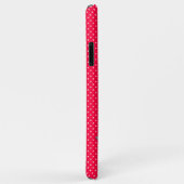 Coques Case-Mate iPhone Éléphants Romantiques Cœurs Rouges Sur Points à P (Dos/Droite)
