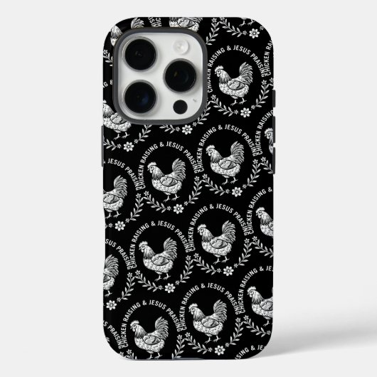 Coques Case-Mate iPhone Élevage de poulet et collecte de Jésus (Verso)
