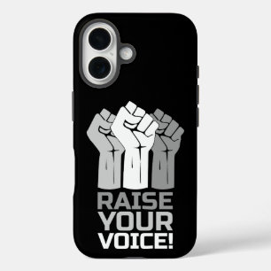 Coques iPhone 16 Élevez votre voix 3 W
