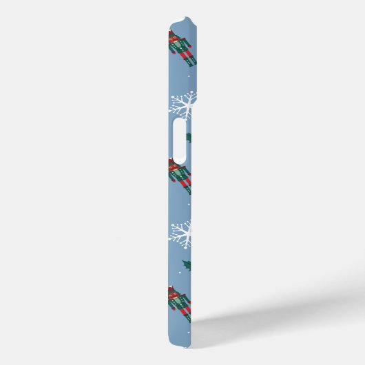 Coques Case-Mate iPhone Elf "Fils d'un Noisette" Motif d'hiver (Verso / Droite)