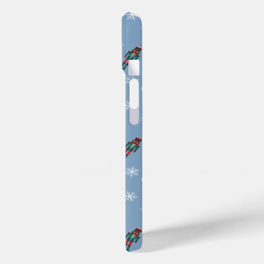 Coques Case-Mate iPhone Elf "Fils d'un Noisette" Motif d'hiver (Verso / Gauche)