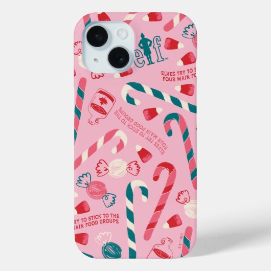 Coques Case-Mate iPhone Elf Holiday Candy Motif (Verso)
