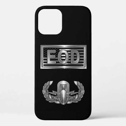 Coques Case-Mate iPhone Élimination des engins explosifs (EOD)  & Drapeau  (Verso)
