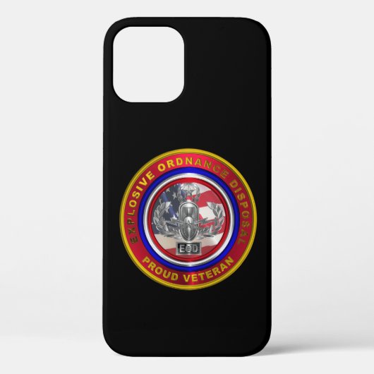 Coques Case-Mate iPhone Élimination des munitions explosives (EOD) Ancien  (Verso)