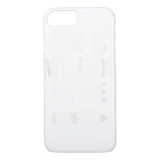 Coques Case-Mate iPhone Elle Est Mon Voyage Ou Mourir Droite Flèche Meille (Dos)