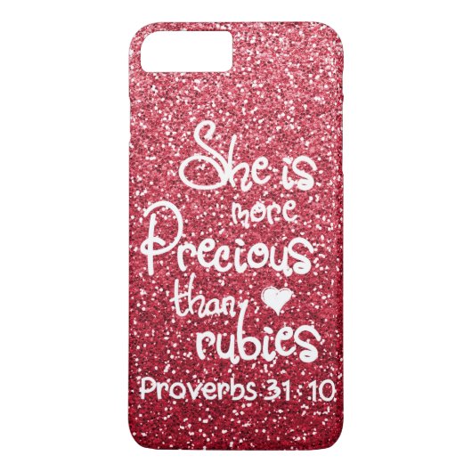 Coques Case-Mate iPhone Elle est plus précieuse que des parties (Dos)