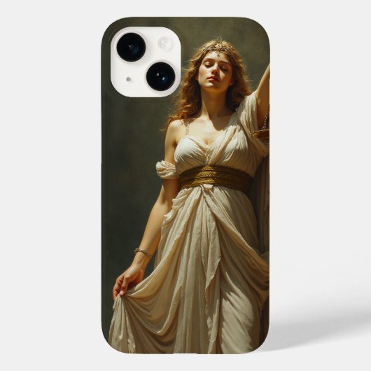 Coques Case-Mate iPhone Elle pèse les yeux fermés (Verso)