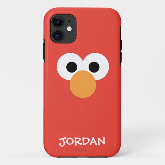Coques Case-Mate iPhone Elmo Big Face | Ajouter Votre Nom (Dos)