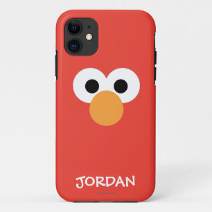 Coque Case-Mate Pour iPhone Elmo Grand Visage   Ajoutez Votre Nom
