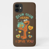 Coques Case-Mate iPhone Elmo Holding son poisson rouge animal (Dos)