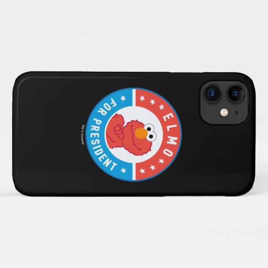 Coques Case-Mate iPhone Elmo pour l'insigne du président (Dos (Horizontal))