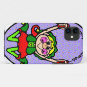 Coques Case-Mate iPhone Elve de Noël (Dos (Horizontal))