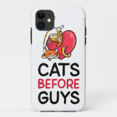 Coques Case-Mate iPhone Émanciper les chats avant les garçons (Dos)