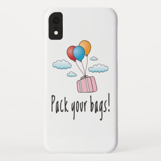 Coques Case-Mate iPhone Emballez vos sacs et partons en vacances (Dos)