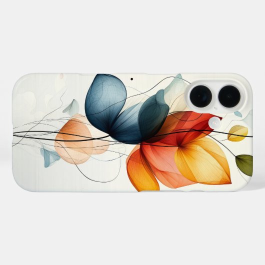 Coques Case-Mate iPhone Ember Petal (Verso (horizontal))