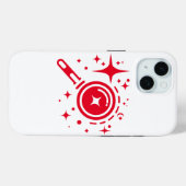 Coques Case-Mate iPhone emblème AI Twinkle étoiles, phare de l'ère numériq (Verso (horizontal))
