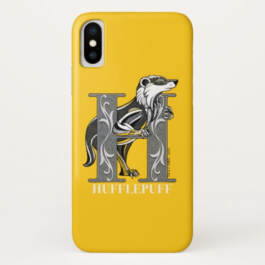 Coques Case-Mate iPhone Emblème croisé HUFFLEPUFF™ (Dos)