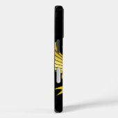 Coques Case-Mate iPhone Emblème de Brazil Flag (Verso / Droite)