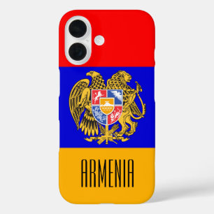 Coques iPhone 16 emblème de l'arménie