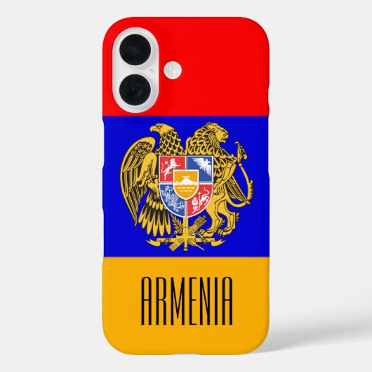 Coques Case-Mate iPhone emblème de l'arménie (Verso)
