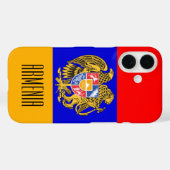 Coques Case-Mate iPhone emblème de l'arménie (Verso (horizontal))