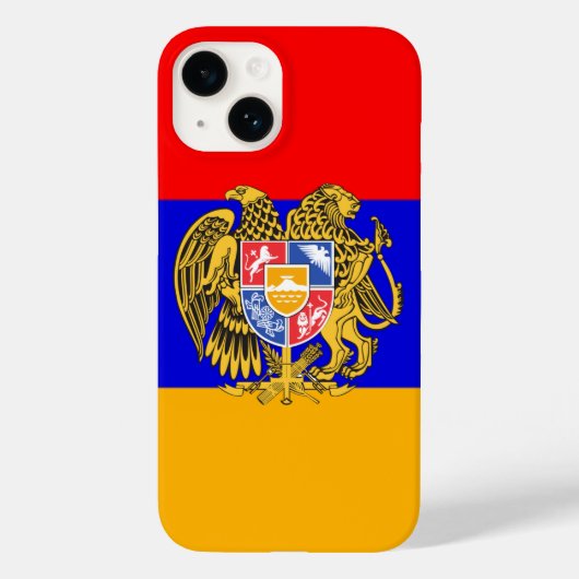 Coques Case-Mate iPhone emblème de l'arménie (Verso)