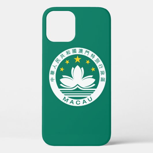 Coques Case-Mate iPhone emblème de macau (Verso)