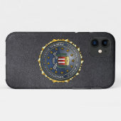 Coques Case-Mate iPhone Emblème du FBI (Dos (Horizontal))