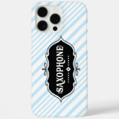 Coques Case-Mate iPhone Emblème du saxophone (Verso)