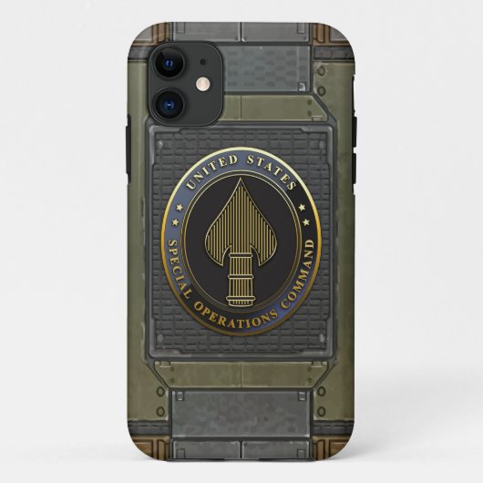 Coques Case-Mate iPhone Emblème d'USSOCOM (Dos)