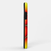 Coques Case-Mate iPhone Emblème fractal - Art fractal (Dos/Droite)