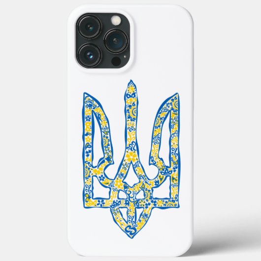 Coques Case-Mate iPhone Emblème national de l'Ukraine (Verso)