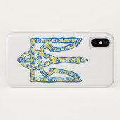 Coques Case-Mate iPhone Emblème national de l'Ukraine (Dos (Horizontal))