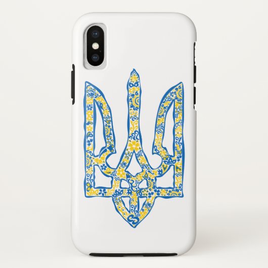 Coques Case-Mate iPhone Emblème national de l'Ukraine (Dos)