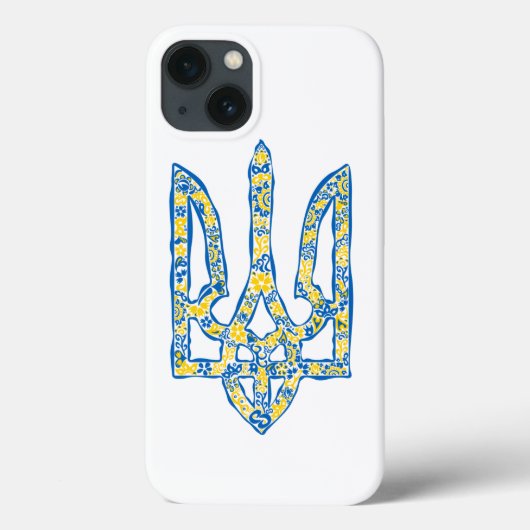 Coques Case-Mate iPhone Emblème national de l'Ukraine (Verso)