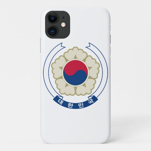 Coques Case-Mate iPhone emblème sud de corée (Dos)